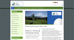 Desktop Screenshot of golf-garda.it
