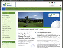 Tablet Screenshot of golf-garda.it
